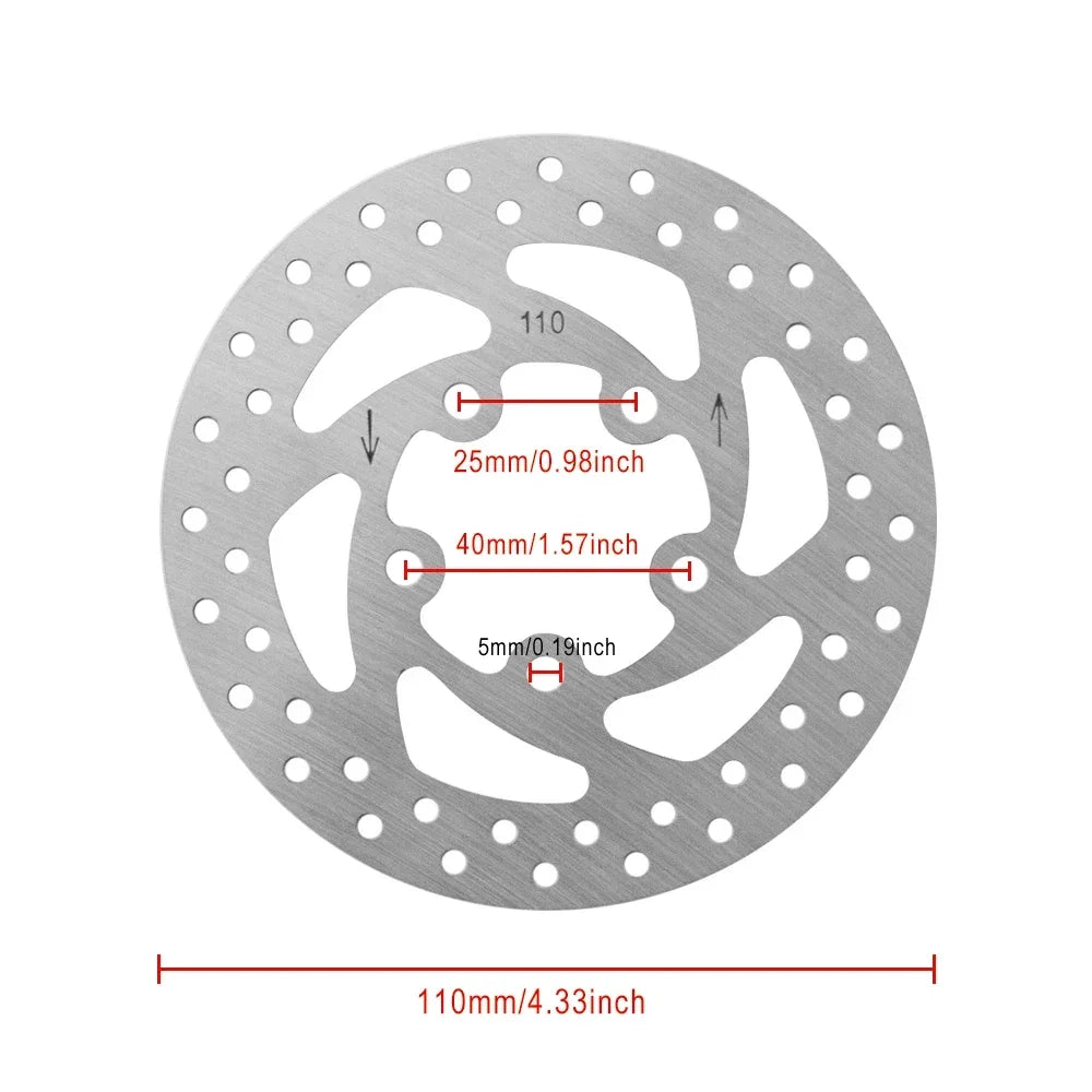 110mm Brake Disc - 5 Scews